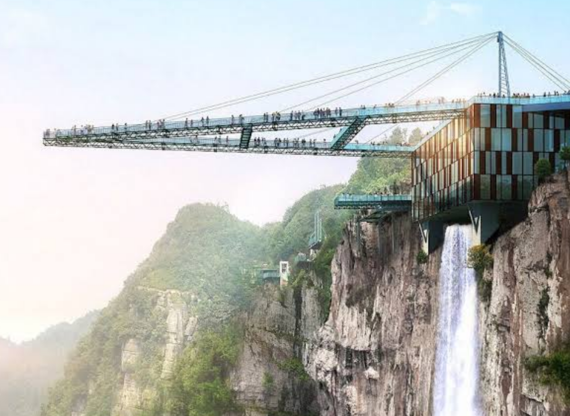 Skywalking in chongqing